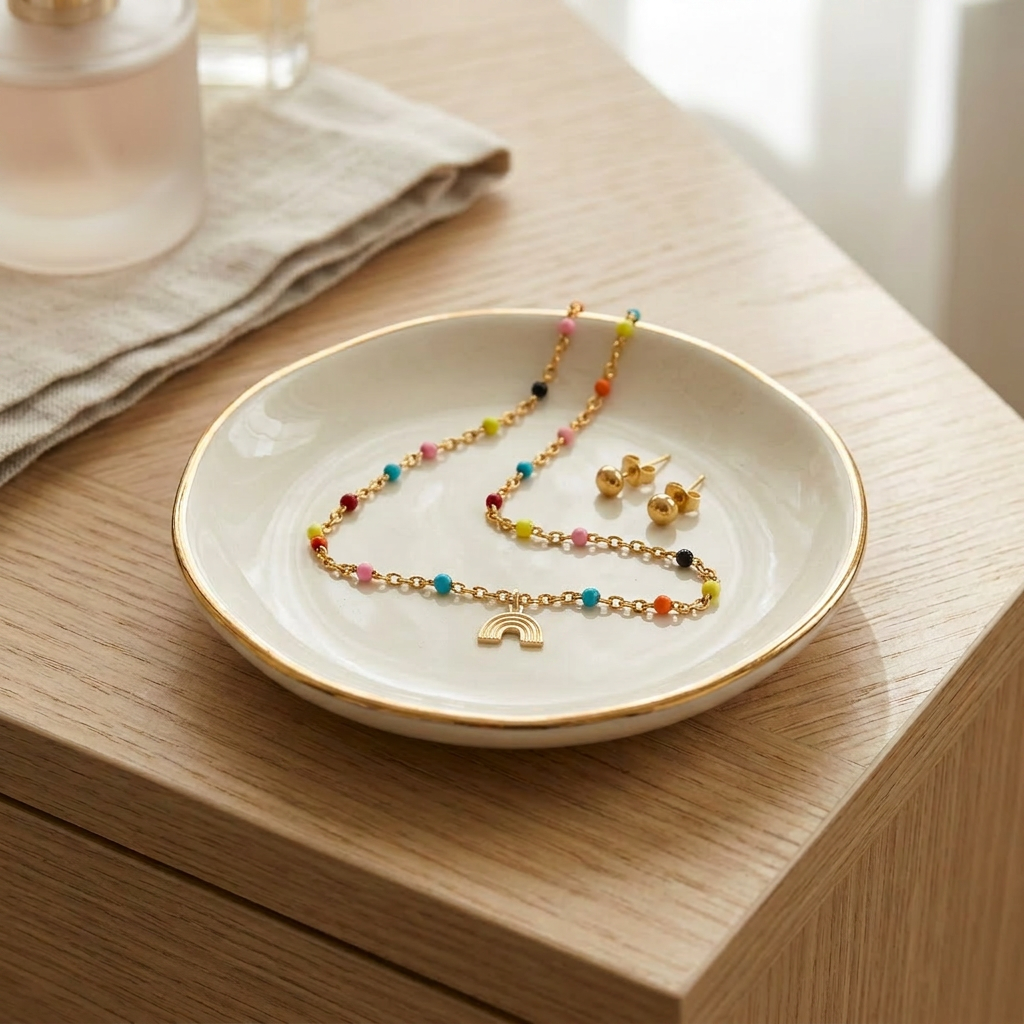 Rainbow Baby Necklace