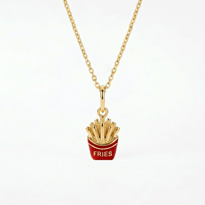 Collar Papitas Fritas de la Suerte