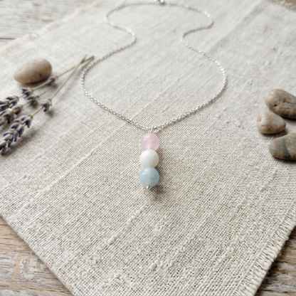 Pregnancy Crystal Necklace