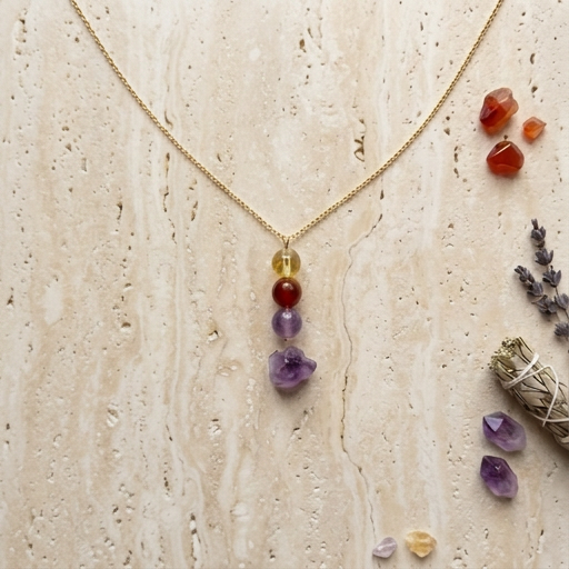 Manifestation Crystal Necklace