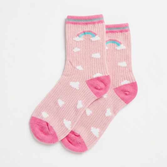 Rainbow Baby Hope Socks